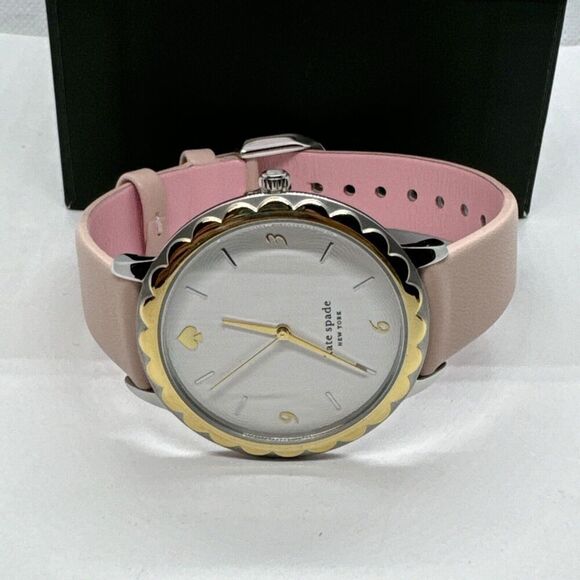 Kate Spade Morningside KSW1507 Women Blush Leather Strap Analog Dial Watch JNA86 main image 5